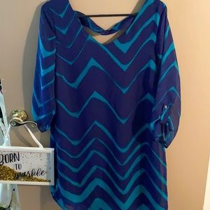 Cute three quarter length sleeve dress